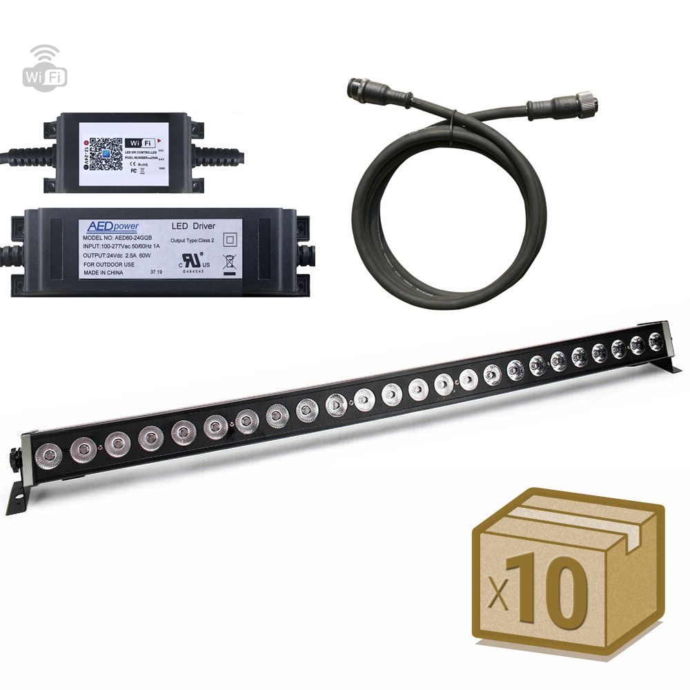 Pack 10xProyector LED lineal
