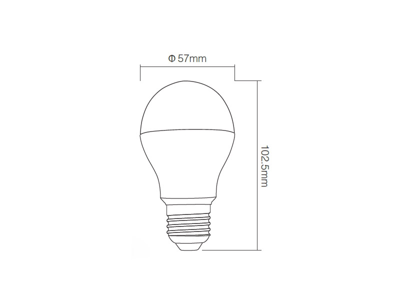 Bombilla LED WiFi E27 Bulb 6W RGB+CCT