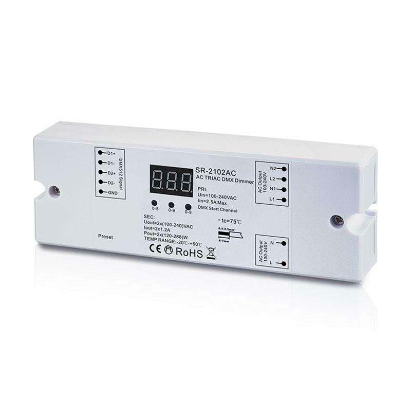 Controlador Master/Decoder LB2102HT DMX512-AC