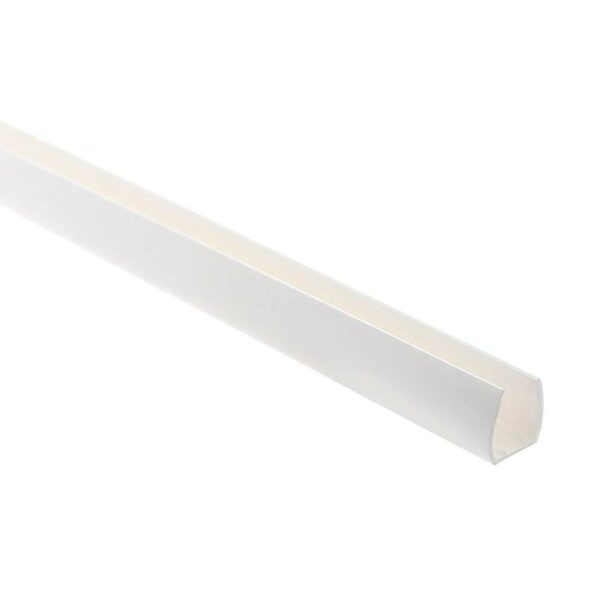 Carril PVC blanco para Led NEON 15