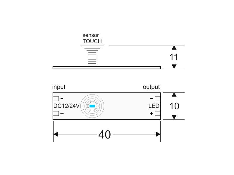 Sensor Touch TORF Switch