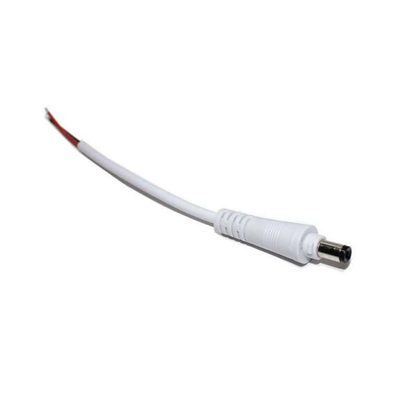 Cable de conexión Jack Macho 15cm blanco