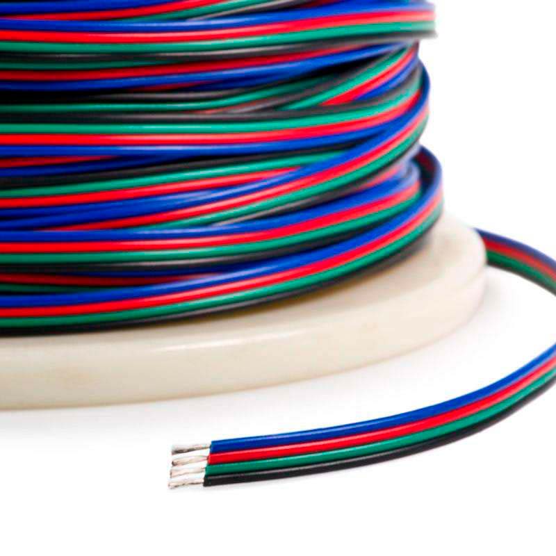 Cable de conexión a medida para tiras LED RGB 4x0