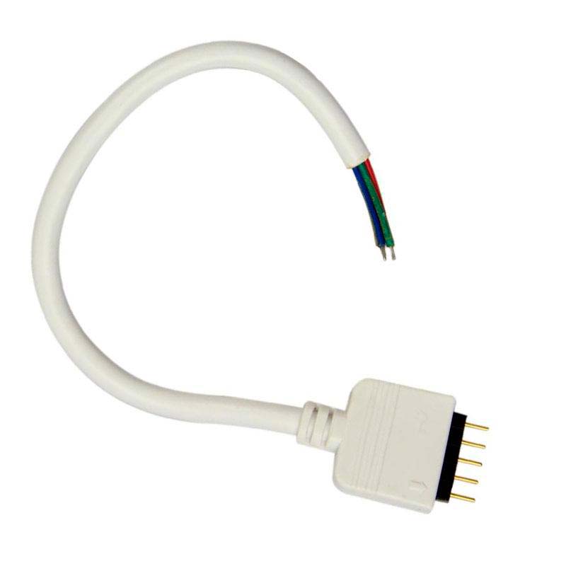 Cable de conexión para tiras LED RGBW (5 Pin) Macho