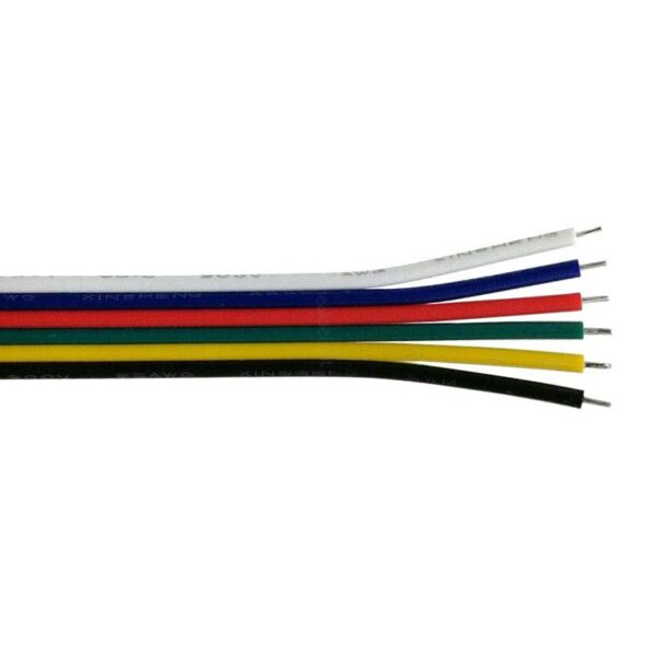 Cable de conexión a medida para tiras LED RGB+CCT 6x0