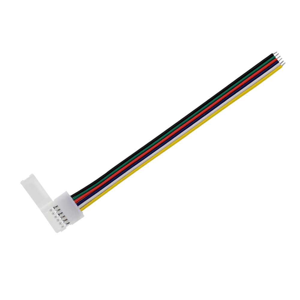 Cable de conexión rápida para tira LED RGB+CCT (6 Pin) 15cm