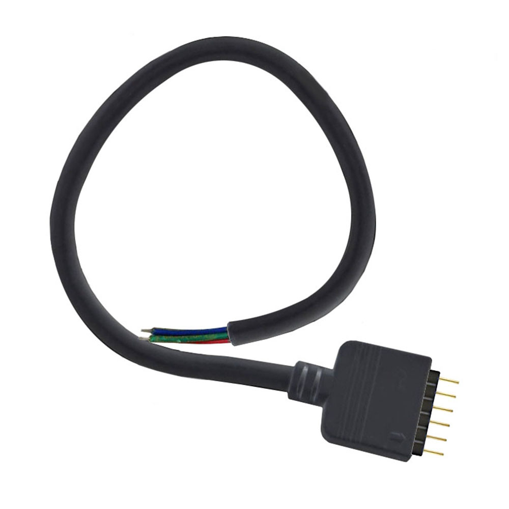 Cable redondo conexión hembra 6 Pin 14mm RGB+CCT