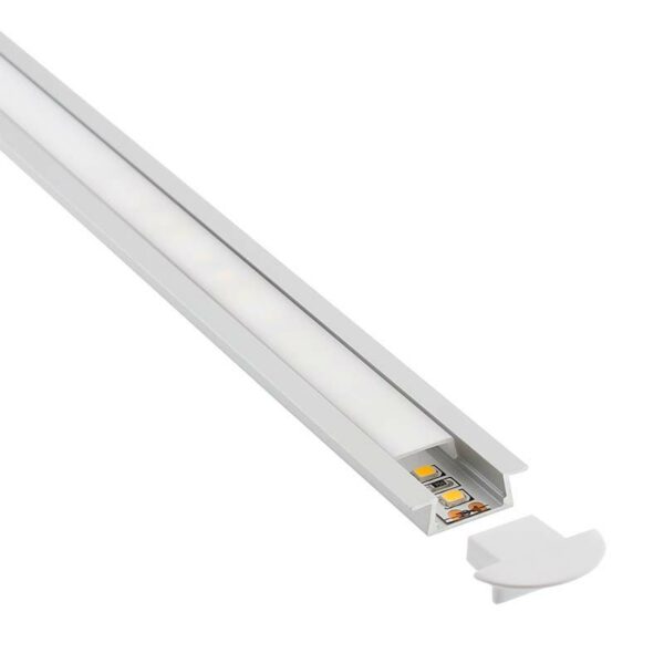 KIT - Perfil aluminio KOBE para tiras LED