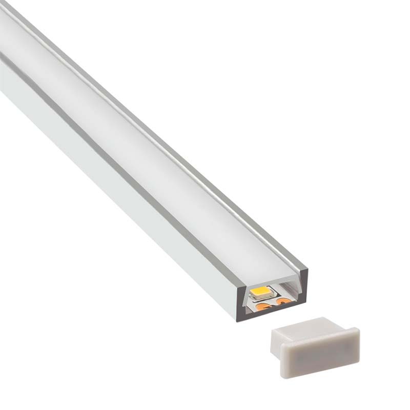 KIT - Perfil aluminio SENSA para tiras LED