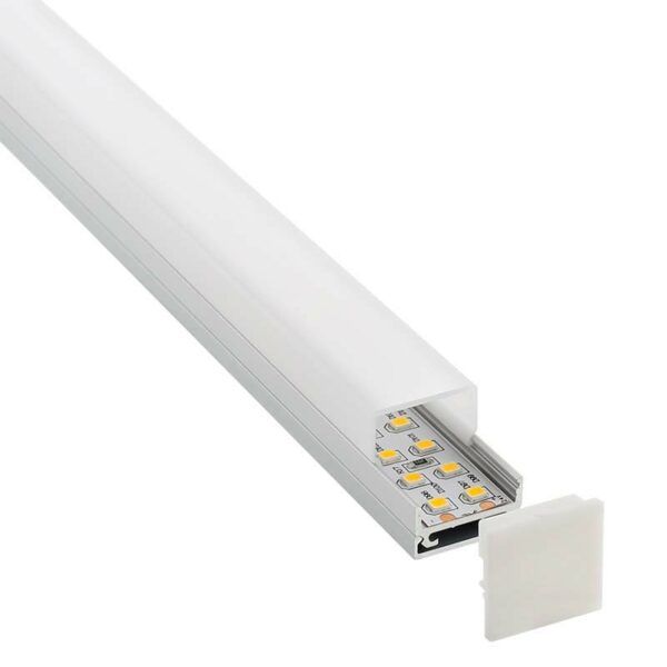 KIT - Perfil aluminio ALKAL para tiras LED