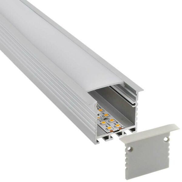 KIT - Perfil aluminio TEITO para tiras LED
