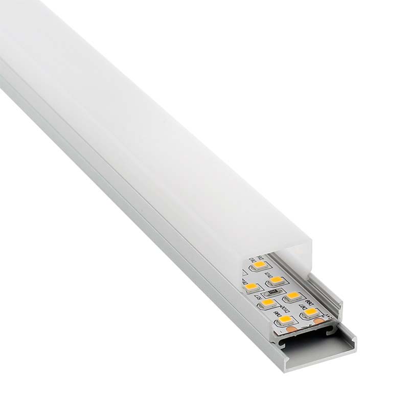 Perfil aluminio ALKAL para tiras LED