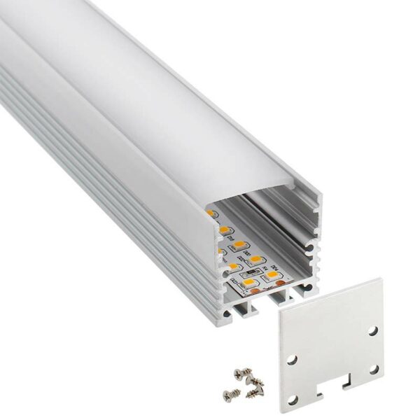 KIT - Perfil aluminio VART SUSPEND para tiras LED