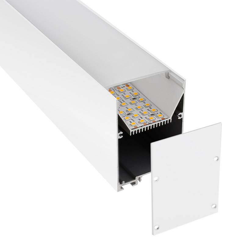 KIT - Perfil aluminio SERK para tiras LED