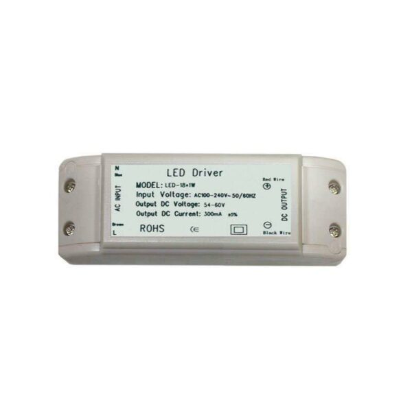 LED Driver DC54-60V/18W/300mA