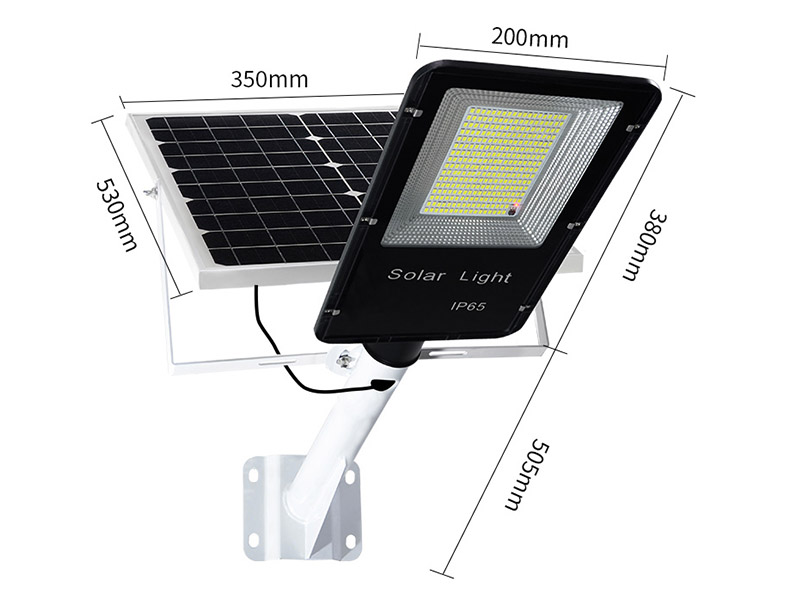 Farola LED Solar URBAN 200W + Mando a distancia