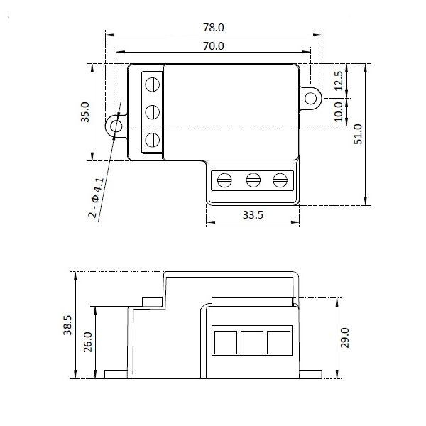 Módulo protector de sobretensiones 10 kV Clase I