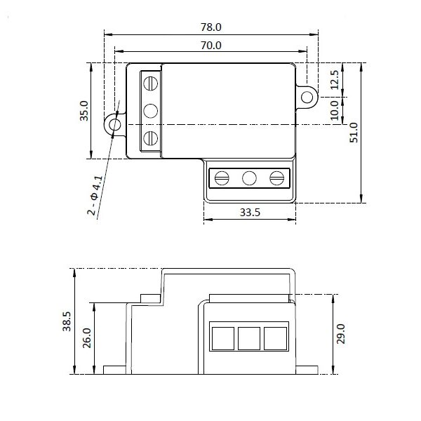 Módulo protector de sobretensiones 10 kV Clase II