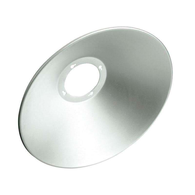 Reflector aluminio 120º para lámpara industrial