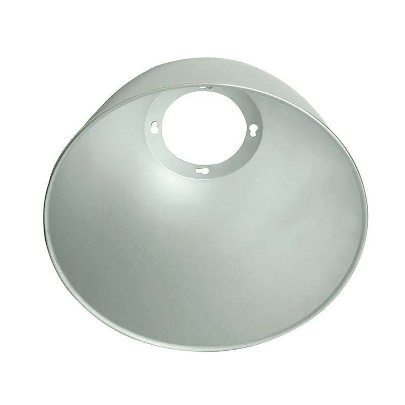 Reflector aluminio 45º para lámpara industrial