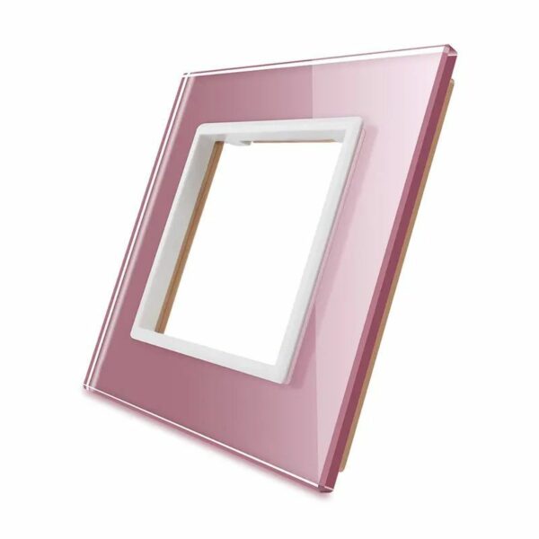 Frontal cristal rosa 1x hueco