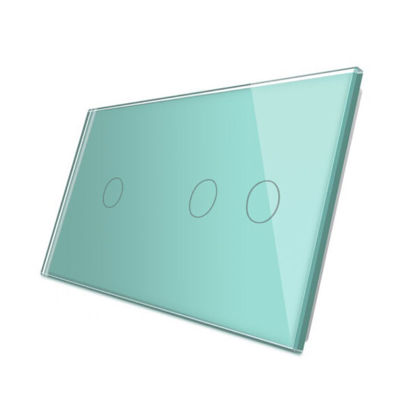 Frontal 2x cristal verde