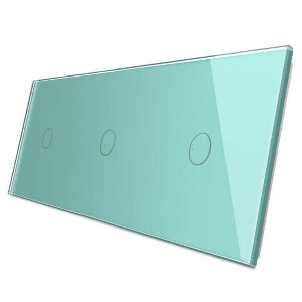 Frontal 3x cristal verde