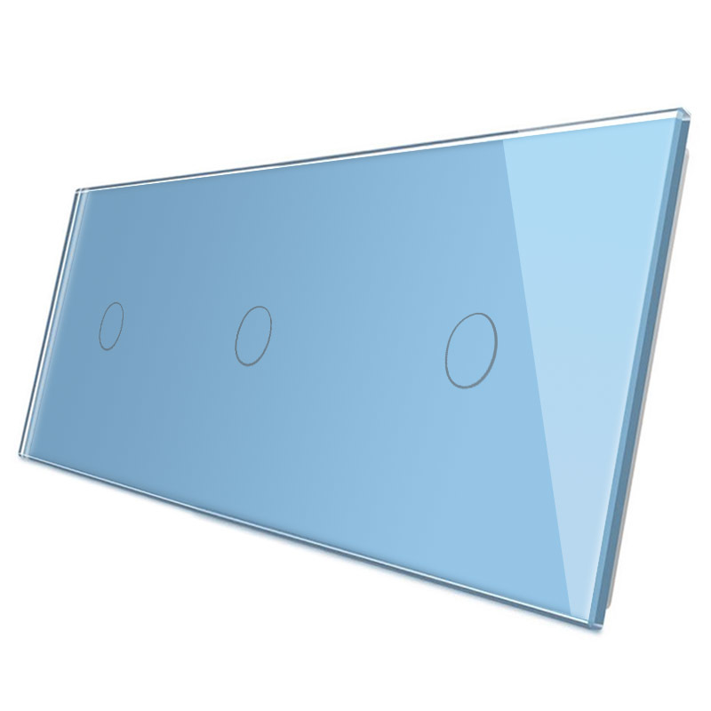 Frontal 3x cristal azul
