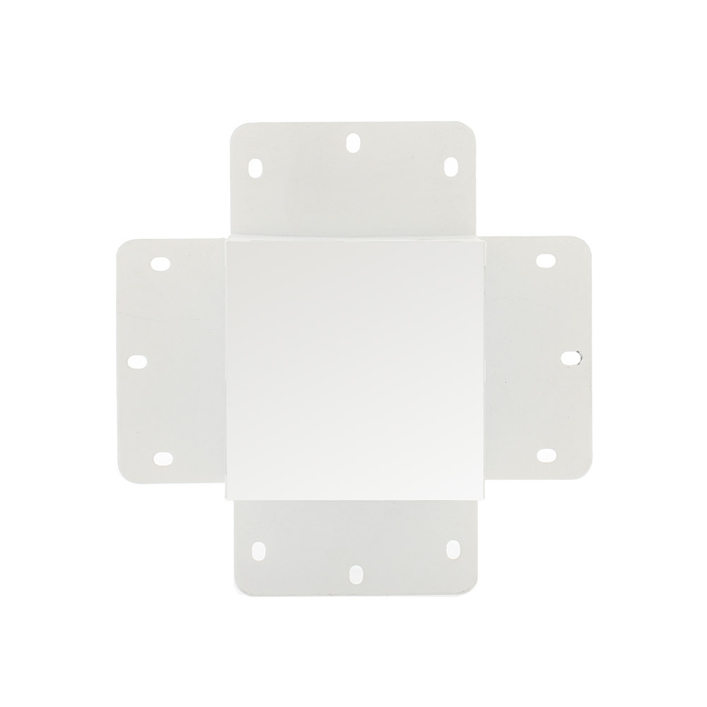 Unión cuadrado 90° blanca para luminaria lineal MOD