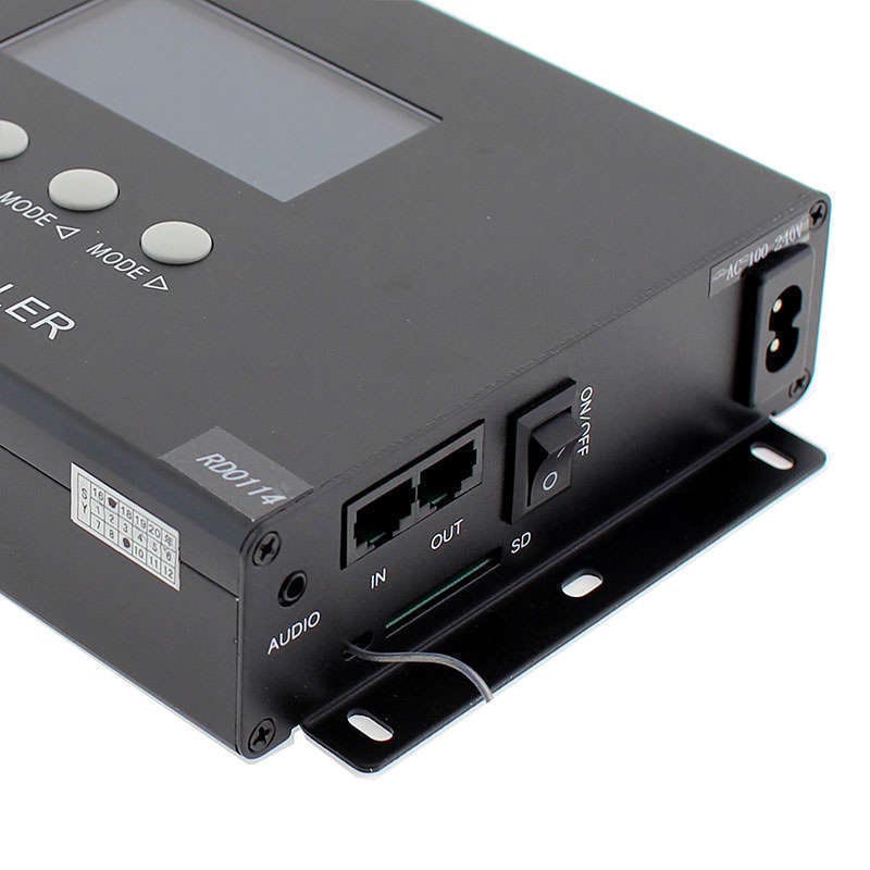 Controlador DMX512 - 8ch SEEKWAY + RF