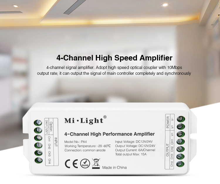 Amplificador 4 canales