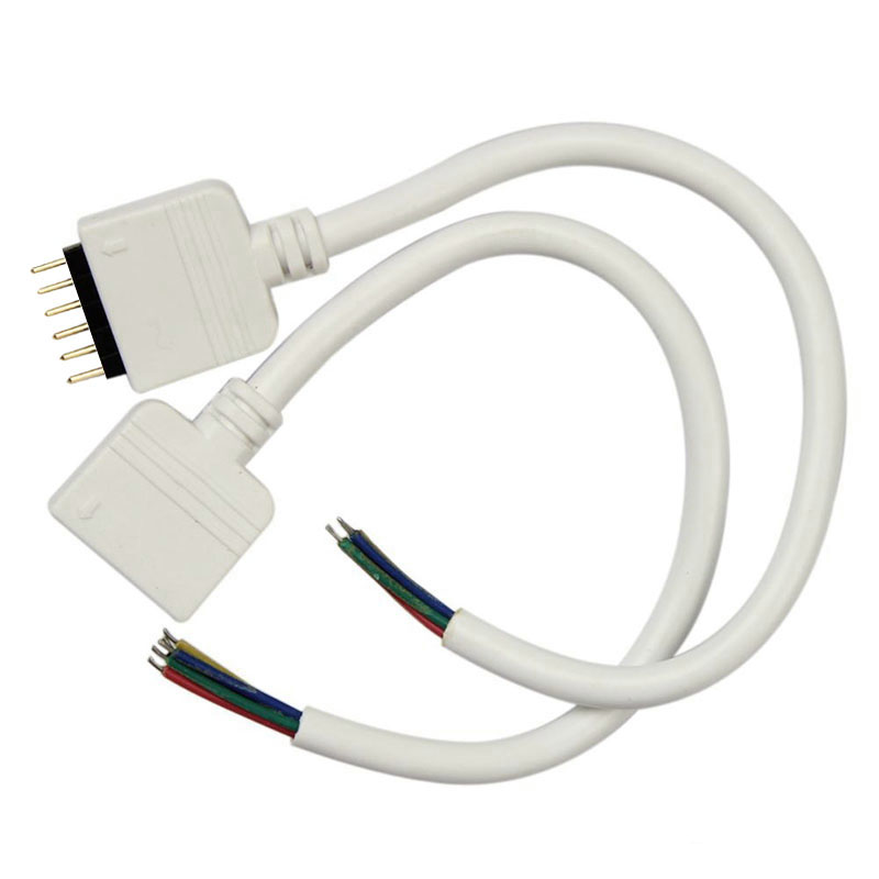 Cable redondo conexión macho 6 Pin 11mm RGB+CCT