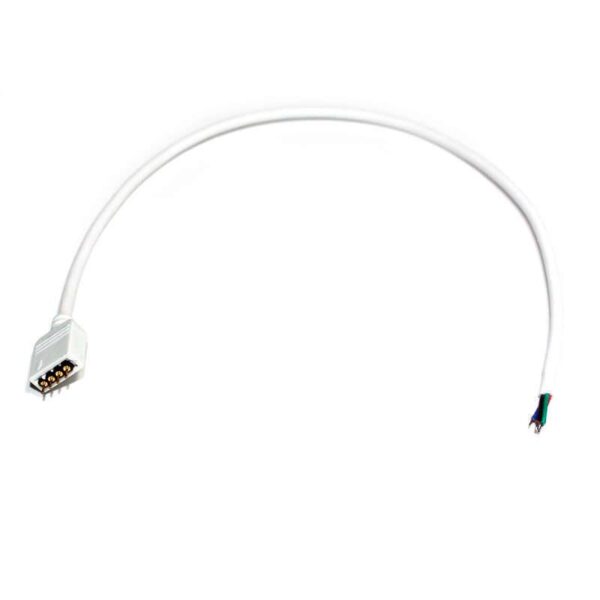 Cable de conexión para tiras LED RGB (4 Pin) 30cm