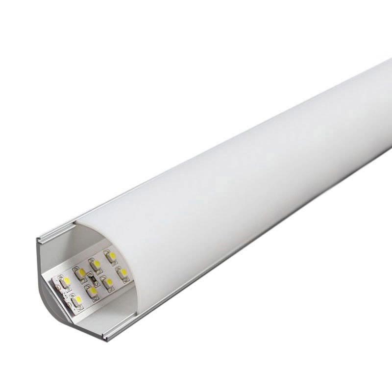 KIT - Perfil aluminio KORK para tiras LED