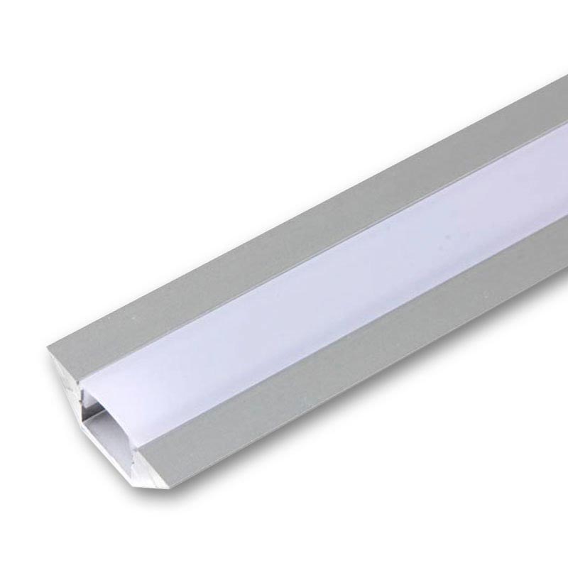 KIT - Perfil aluminio SINGE para tiras LED