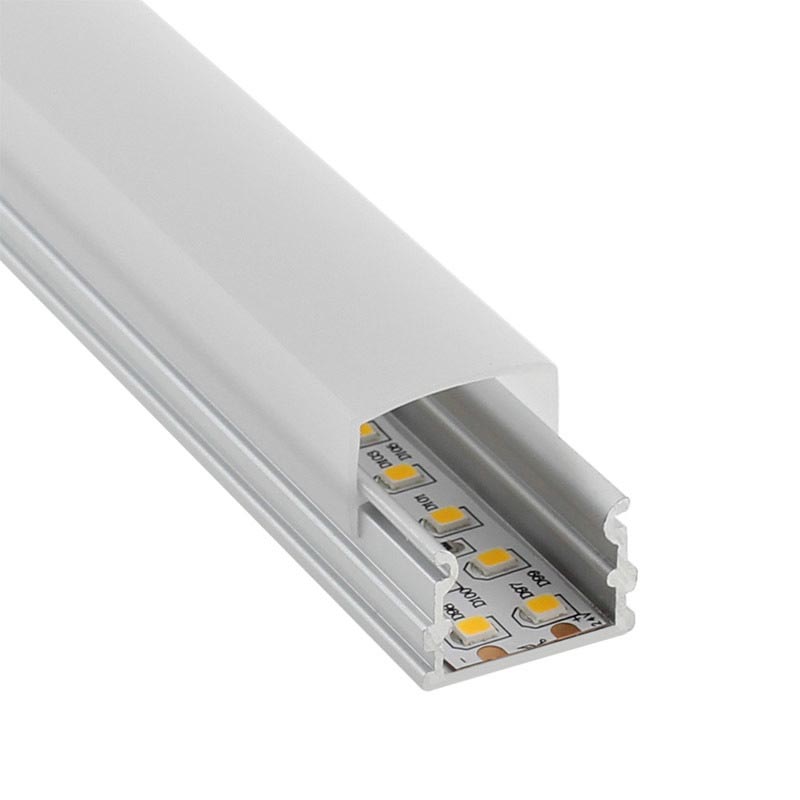 KIT - Perfil aluminio BOLL para tiras LED