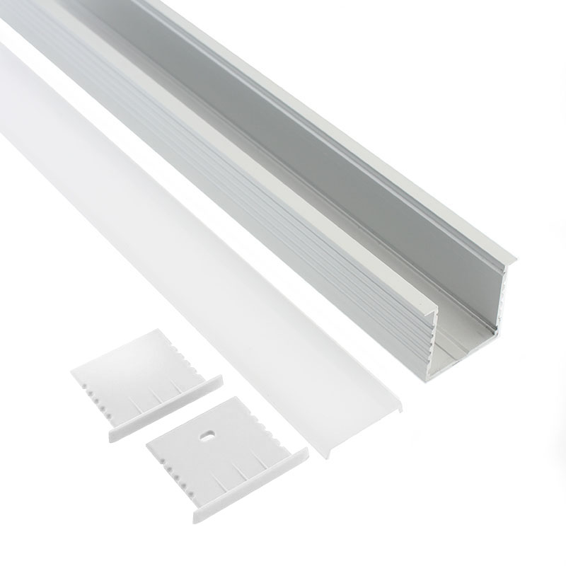 KIT - Perfil aluminio TEITO para tiras LED