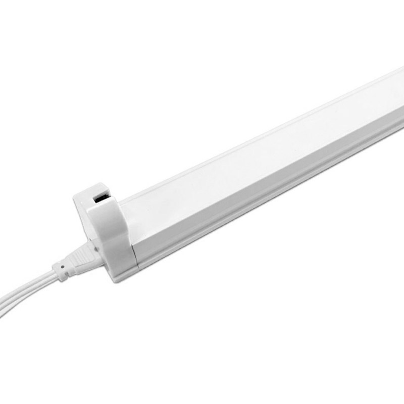 Soporte lineal para Tubo LED T8 de 60 cm