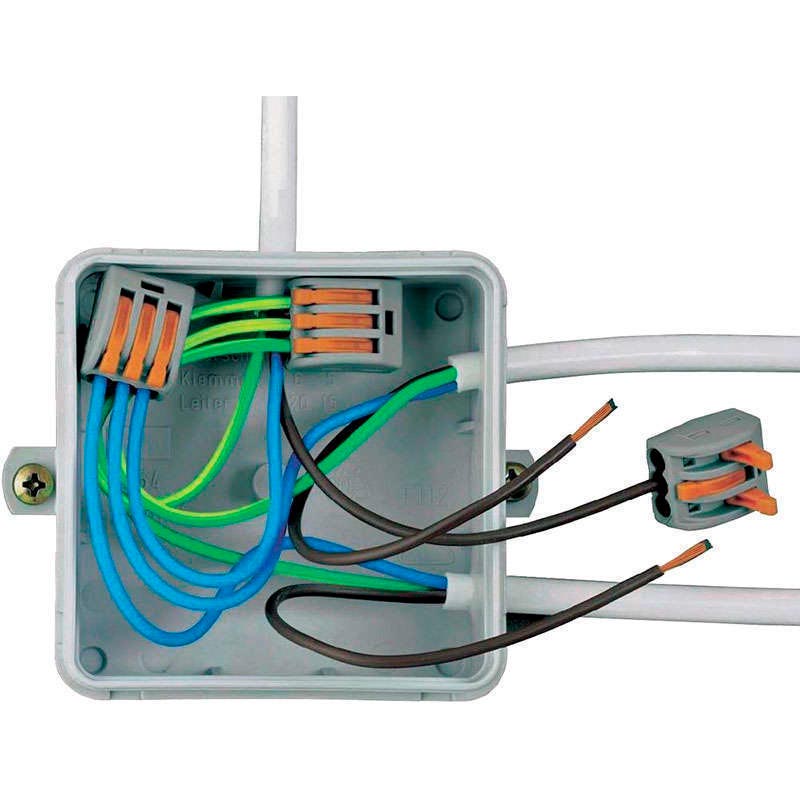 Conector rápido WAGO para cables 0