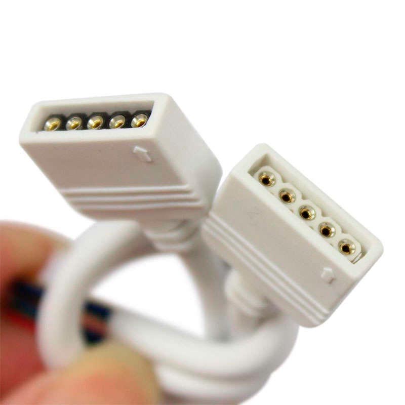 Cable de conexión para tiras LED RGBW (5 Pin) Hembra