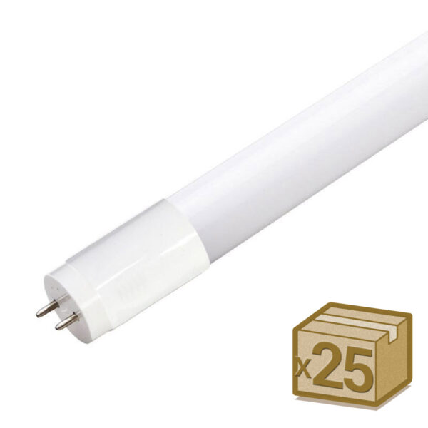 Pack 25 Tubos LED T8 SMD2835 Epistar Cristal - 18W - 120cm