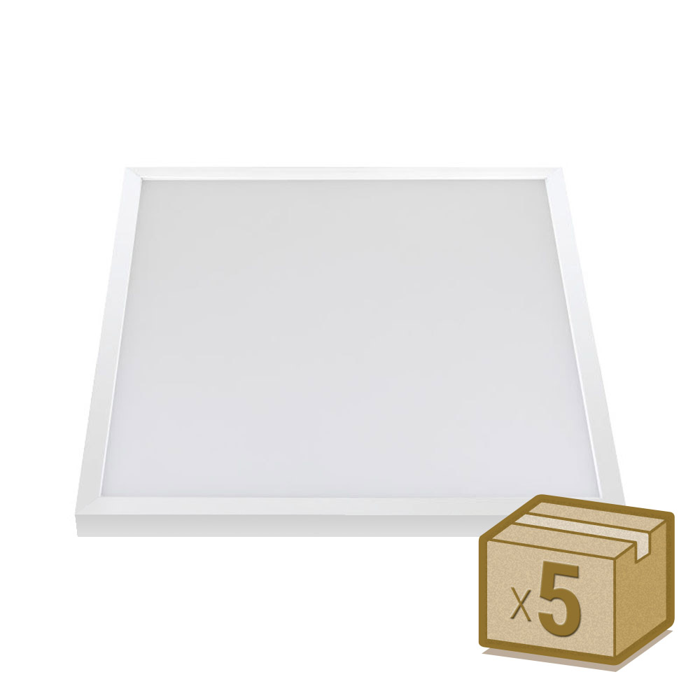 Pack 5 x Paneles Led de superficie 40W