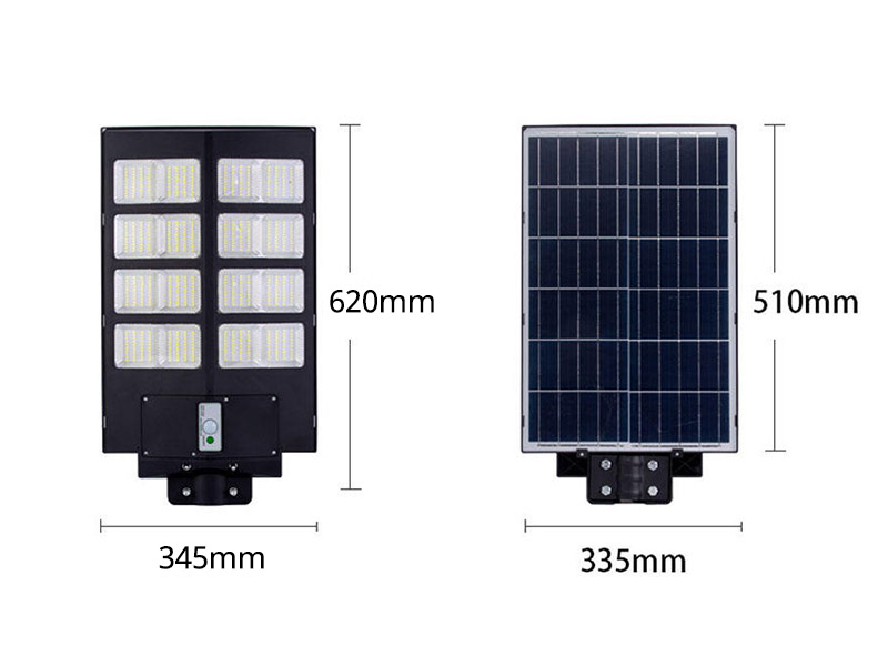 Farola LED Solar URBAN 400W + Mando a distancia