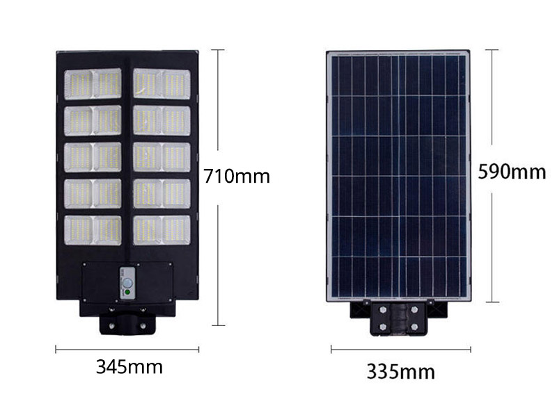 Farola LED Solar URBAN 600W + Mando a distancia