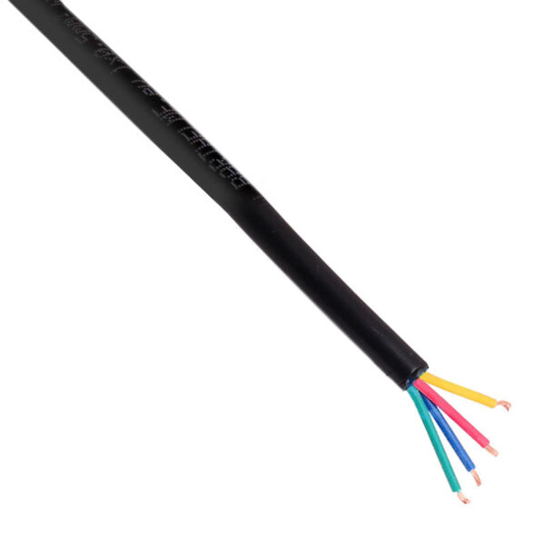 Cable redondo de conexión para tiras LED RGB 4x0