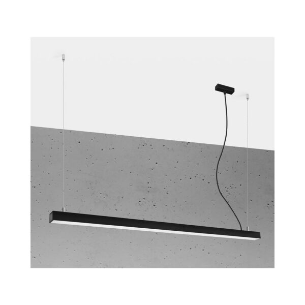 Lámpara de techo PINNE LED 145 negro
