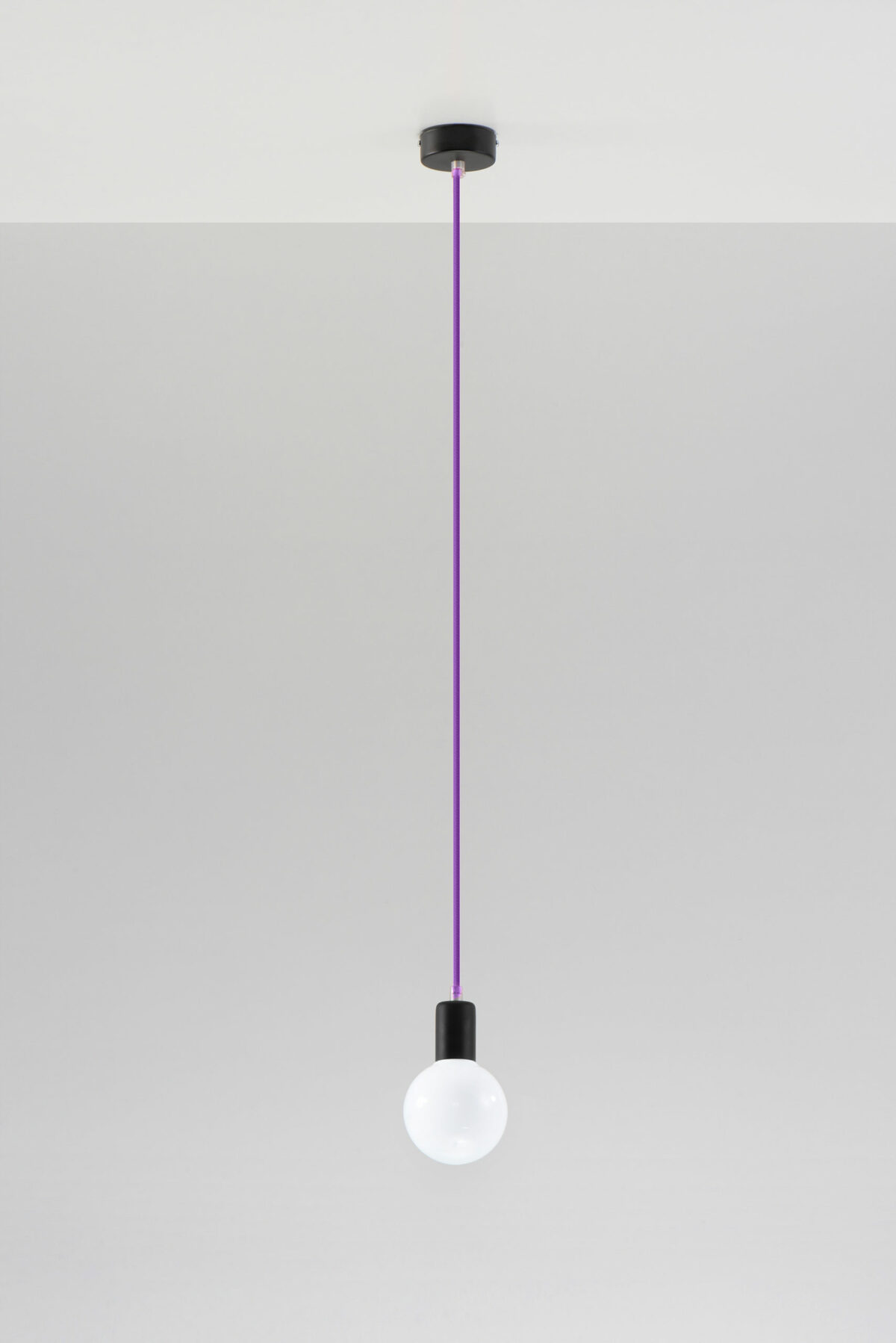 Lámpara de techo EDISON violet
