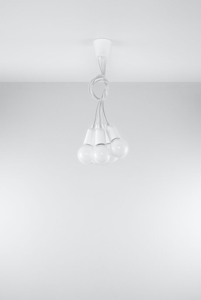 Lámpara de techo DIEGO 5 blanco