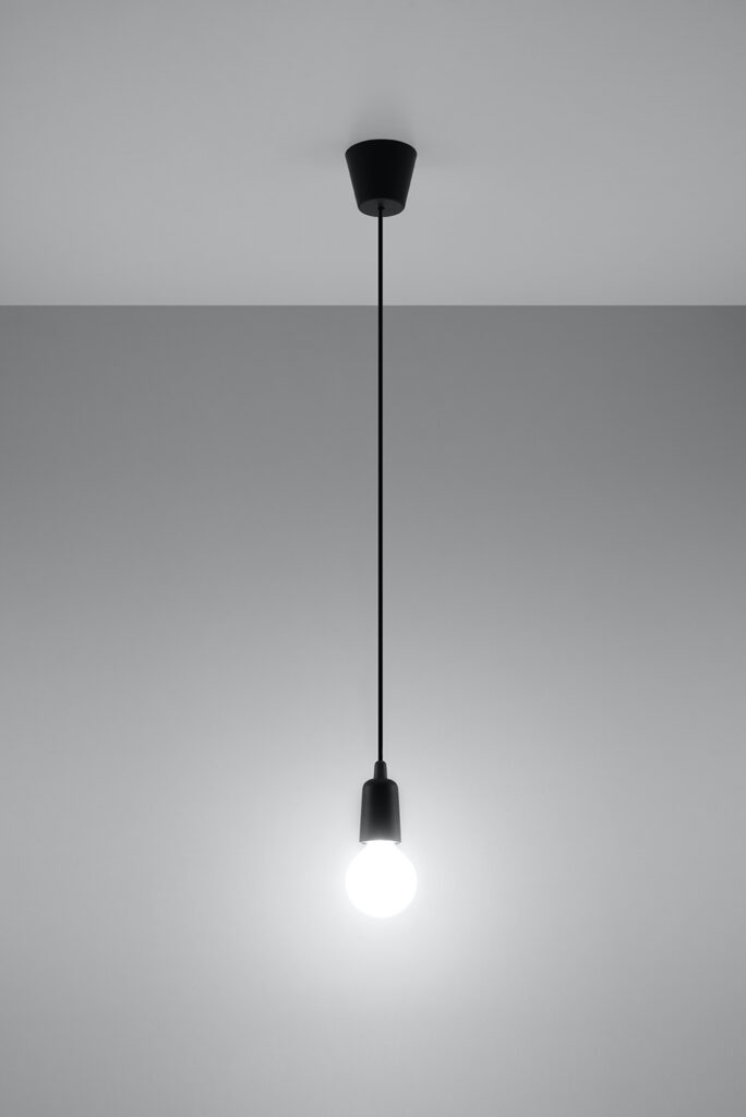 Lámpara de techo DIEGO 1 negro