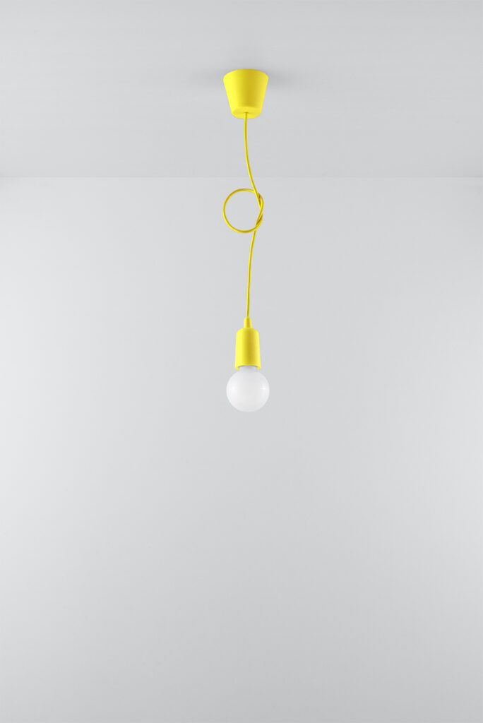 Lámpara de techo DIEGO 1 amarillo